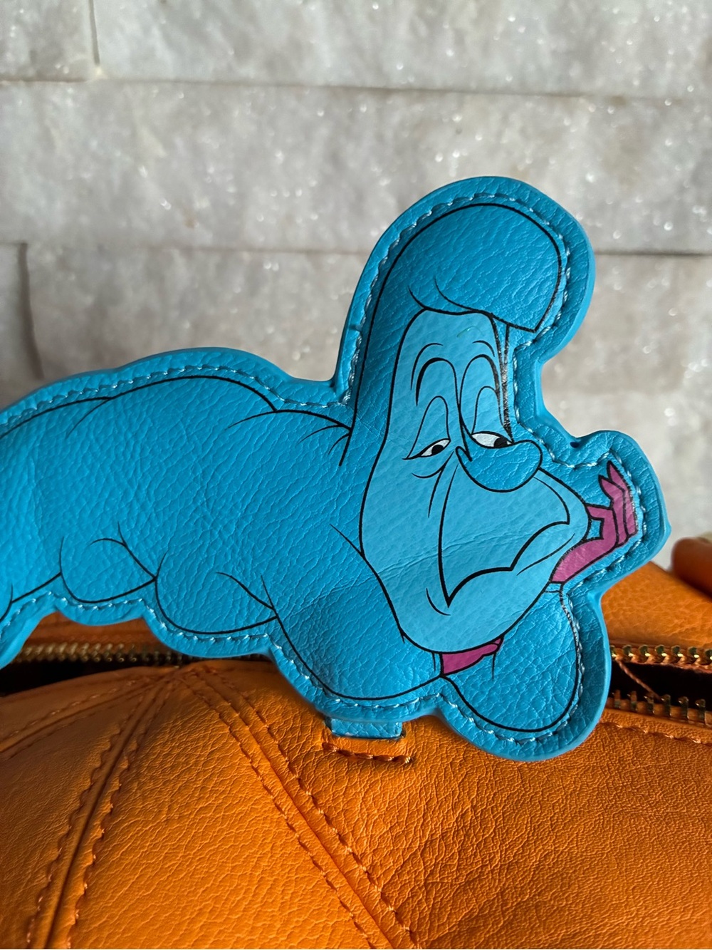 Stitch Shoppe x Disney Alice in Wonderland Caterpillar Mushroom Crossbody Bag - Picture 9 of 12